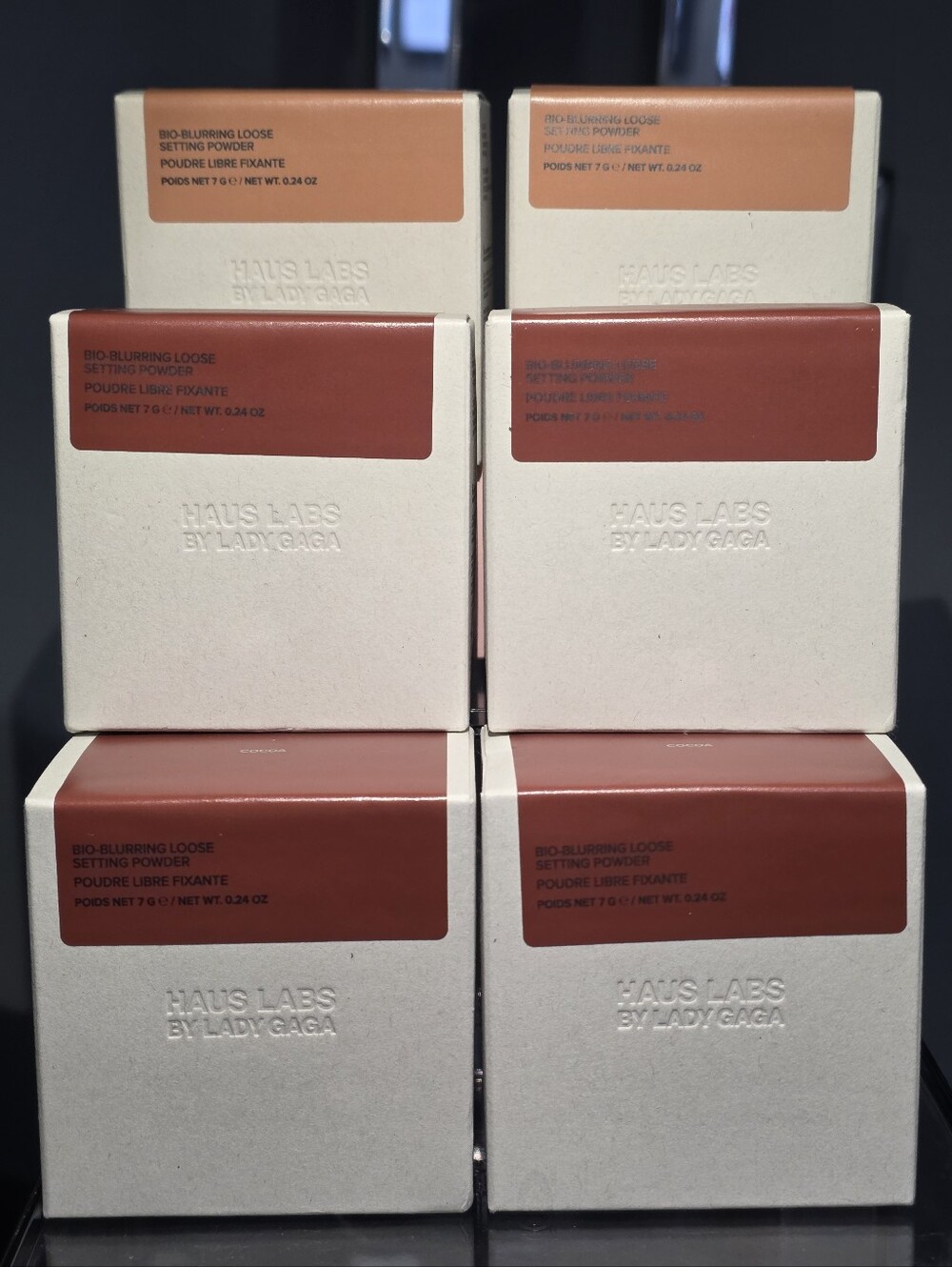 Huge Haus Labs by Lady Gaga Bio-Blurring Setting Powder 6-Piece Bundle - BNIB